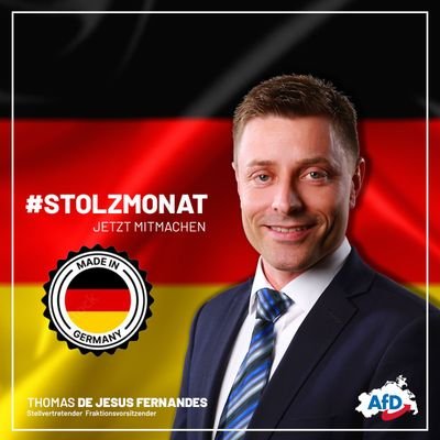 Thomas de Jesus Fernandes - Stellv. Fraktionsvorsitzender der AfD im #Landtag MV| #Politik #MV #AfD #LtMV #MdL #AfDFraktion_MV #Schwerin #Waren