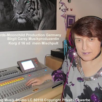 Plattenfirma Birgit Carey Records Moonchild Production + Digital Recording Studio Musik Deutschland- Germany (Gewerbe) LC 50 118
ledig  I like not Pornos.
