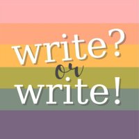 Write? or Write! (@write_or_write) 's Twitter Profile