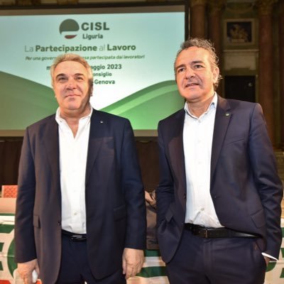 Sindacalista. Segretario generale Cisl Liguria.