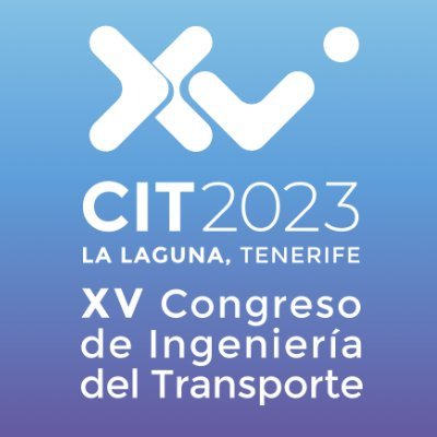 XV Congreso de Ingeniería del Transporte que tendrá lugar el 14, 15 y 16 de junio de 2023 en La Laguna - Tenerife.