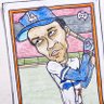 gummyarts's profile picture. Pencil-drawn baseball cards. Cards available at https://t.co/sHxviJwMON, shirts at https://t.co/iHMPwMvdI0.