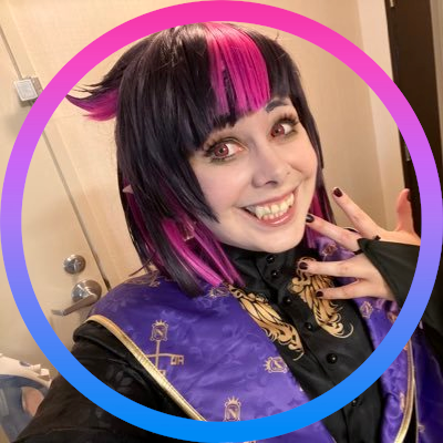 Diana Soreil, west coast veteran cosplayer, absolute disaster. cat lover and vintage tragic anime enjoyer. into 100 anime you’re not. she/they 🧡 @fabrickind