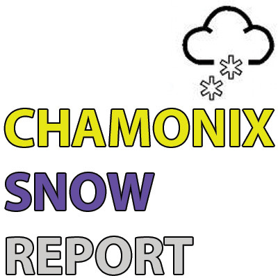 The latest snow conditions. Straight outta' Chamonix.