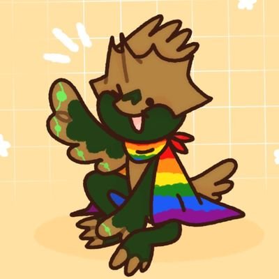 Tiny gay birb / 26 / Mostly just retweets cute videos and memes and likes other stuff 
pfp by: @coolartcorner
banner by a friend of mine