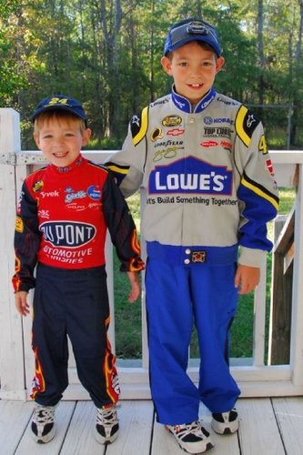 We LOVE NASCAR & AUBURN!! Mom, Dad, & 13yo LOVE #48 but our 7yo is a big #24 fan...Go Figure!!