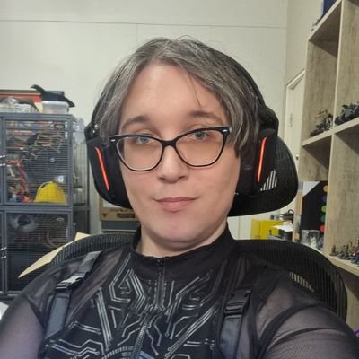 GM on hiatus, painter of minis and maker of chainmail. Trans, lesbian. She/Her