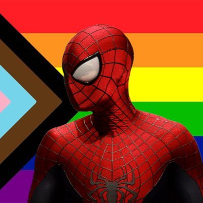 Your 23 yo Friendly Neighborhood Bisexual Spider-Man. Don’t forget the hyphen between “Spider” and “Man” He/Him #F1 #LH44 #SpiderMan #TRANSRIGHTSAREHUMANRIGHTS