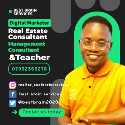 I'm a creative, purpose driven, goal getting, energetic real estate entrepreneur, digital marketer, teacher and management consultant.