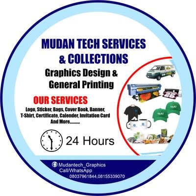 Graphics design & General Printing
Our Services
1.Logo
2. Calendar
3.Banner
https://t.co/JatfXjeb9U
5.Flyer
6.Poster
and more.....