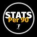 Stats Per 90 (@StatsPer90) Twitter profile photo