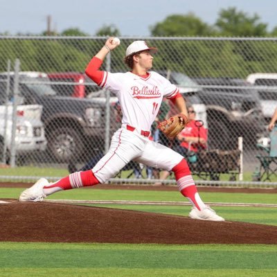 -'24 Bellville High School & Twelve Baseball. RHP/INF. Exit velo 98. Height 6'0 Weight 185. @BellvilleBsbl - @TwelveBaseball - @TwelveRecruits-@TC_Leopards