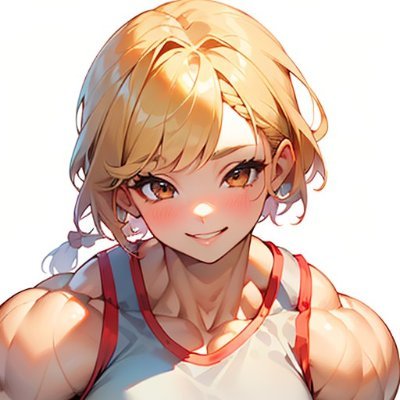 AI生成筋肉娘 AI-generated Muscular Girls / Link to R-18