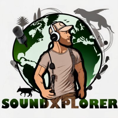 Sound Explorer, Field Recordist, Media Artist. 
Follow my sonic journey around the world #FieldRecording #Soundscape #SoundQuest #rtw #WorldSound