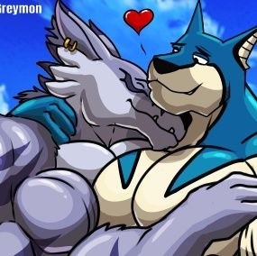 I'm Fenrir a weregarurumon and spd wolf ranger I love kick boxing and sometimes likes to howl at the moon. Married to @Doggiecum69 1/24/18 son Anubis jr