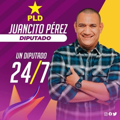Cuenta de apoyo a Juancito Pérez, manejada por el equipo de redes de nuestro aspirante a Diputado por el PLD en la Provincia La Altagracia.