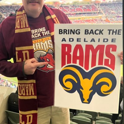 Host -  Rampage - league podcast - runs Bring Back the Rams Facebook page