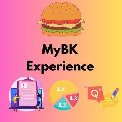 Participating in the MyBKExperience Feedback Survey? Join us to make your Burger King Survey better.  #unofficial ! https://t.co/H76JaFIfiu