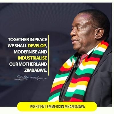 President ED Mnangagwa
The People's President
The People's Voice
ED NUMBER 1