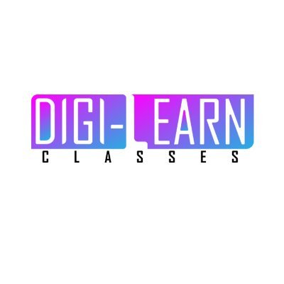 digilearnclass's profile picture. We aim to create Tech Professionals with expertise of digital marketing, coding, Graphic Designing and Animation by providing best knowledge of the subject.