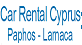 Cheap and Economy Car Hire Cyprus Paphos or Larnaca Airport. Car Rental Cyprus with full insurances and NO HIDDEN EXTRA COST guaranteed.