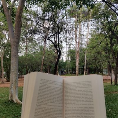 Quiet reading community at KBR Park in Hyd. 📚 We meet every Saturday, 4.30pm-7pm. 📖 More active on Instagram👇