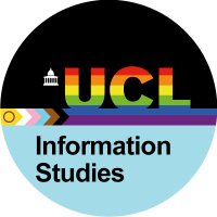 UCL Information Studies(@UCLDIS) 's Twitter Profile Photo