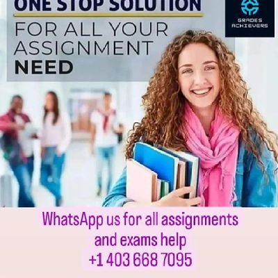 Am a student at New York University
Am a Research//Math scientist
@Conestoga @Georgia @Missouri 
@UNT
This is my new account kindly follow me
#assignmenthelper