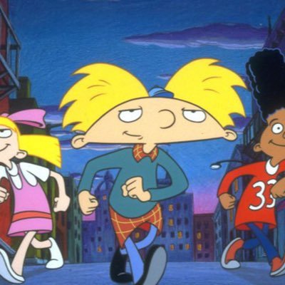 calm bold nice smart idealistic who always sees the best in people the 90s hey Arnold the jungle movie