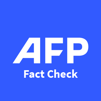 Fact-checking by @AFP. Official account of the world's biggest network of fact checkers. Also on Instagram: @AFPFactCheck