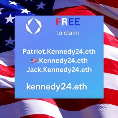 In support of #Kennedy24 and the message of FREEDOM and TRUTH, claim your FREE Kennedy24 collectible and wallet short handle. NOT AFFILIATED W/CAMPAIGN🇺🇸