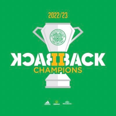 Scottish Premiership Champions 22/23 🏆 💚🤍🧡