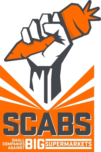 SCABS (Small Companies Against Big Supermarkets) is dedicated to exposing  the underhanded and shady business practices employed by the two major supermarkets.