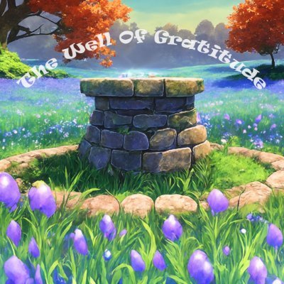 WellOfGratitude's profile picture. Positivity gratitude & abundance mindset. Join us to create a wave of appreciation & empowerment. Gratitude tokens mint when blessings counter reaches 1,000,000