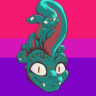 Long lost gorgon brother |🔞| he/him | pfp: @Sontrowa | 2D Animation/rigging: https://t.co/bcglDd0NhX  | 3D Model: https://t.co/9pMGgAdc1I