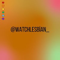 ❤️ WatchLesbian_ ❤️ (@watchlesbian_) 's Twitter Profile Photo