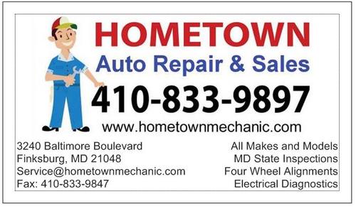 We are a locally owned and operated automotive repair shop in Finksburg, MD.