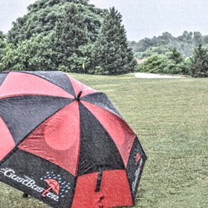 Unflippable, Unflappable, Unleakable. GustBuster, the only umbrella that won't flip inside out, rip, tear, or leak, even in 55mph wind. Find us @Amazon!