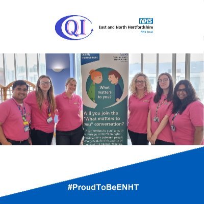 Quality improvement team helping people to find out what matters to our team, patients and carers to improve safety + experience and loving life while we do it.