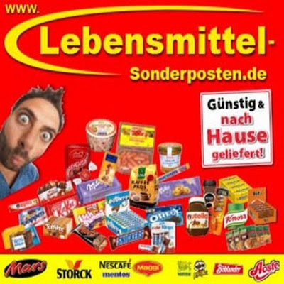 Wir verkaufen Sonderposten Lebensmittel, Süßwaren, Wurstwaren, Molkereiprodukte, Getränke, Drogerieartikel, und andere Markenprodukte bis zu 70% günstiger!