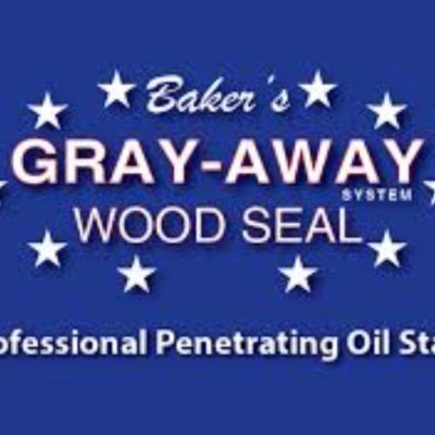 Bakers Gray Away was founded to preserve and protect all out door wood has been tested and recommended by a recognized laboratory.