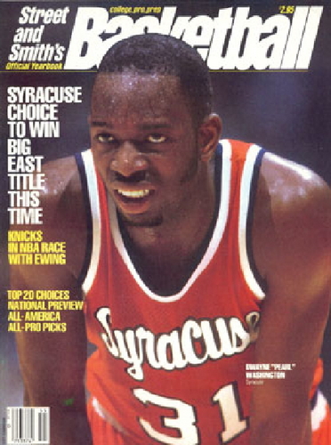 Pearl Washington was one of the most electrifying players in Syracuse basketball history, thrilling record size Carrier Dome crowds with his playground style.