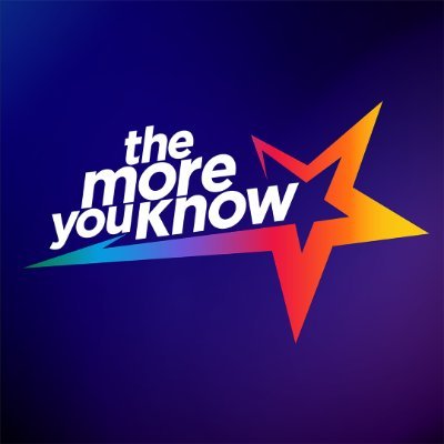 The More You Know discusses the nation’s most ​pressing social issues and remains a trusted voice ​for elevating important conversations to improve lives 🌈⭐️
