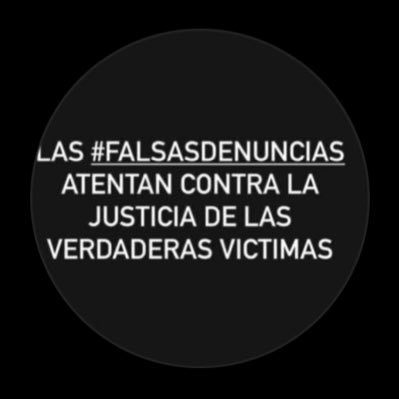 A favor de las víctimas reales #LaViolenciaNoTieneGénero. Hay que erradicar las #FalsasDenuncias que utilizan para destruir vidas