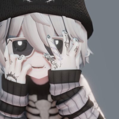 FAKE CLOTHING #VRChat  BOOTH: https://t.co/9rPHiUjTqd TAG: #BeckenziWear GROUP: https://t.co/GmEswI6UrE @chubbypika 🖤🤍