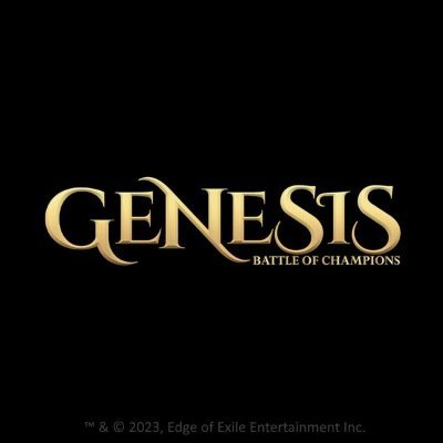 Welcome to the official twitter account for Genesis: Battle of Champions - a tactical, collectible card game!
*New owners!  Edge of Exile Entertainment Inc.