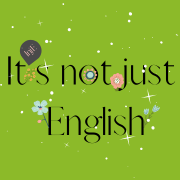 It's not just English(@ItsnotjustEngl1) 's Twitter Profile Photo