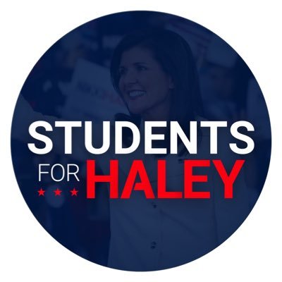 A group of students committed to electing @NikkiHaley the next President of the United States 🇺🇸 Get involved ⬇️