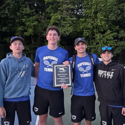 Official Twitter page for the Hopedale, MA Boys Tennis Team