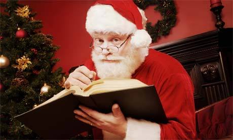 I AM WATCHING YOU! Find out if you're on my naughty or nice list this year. Get your Santa Clout Score today.